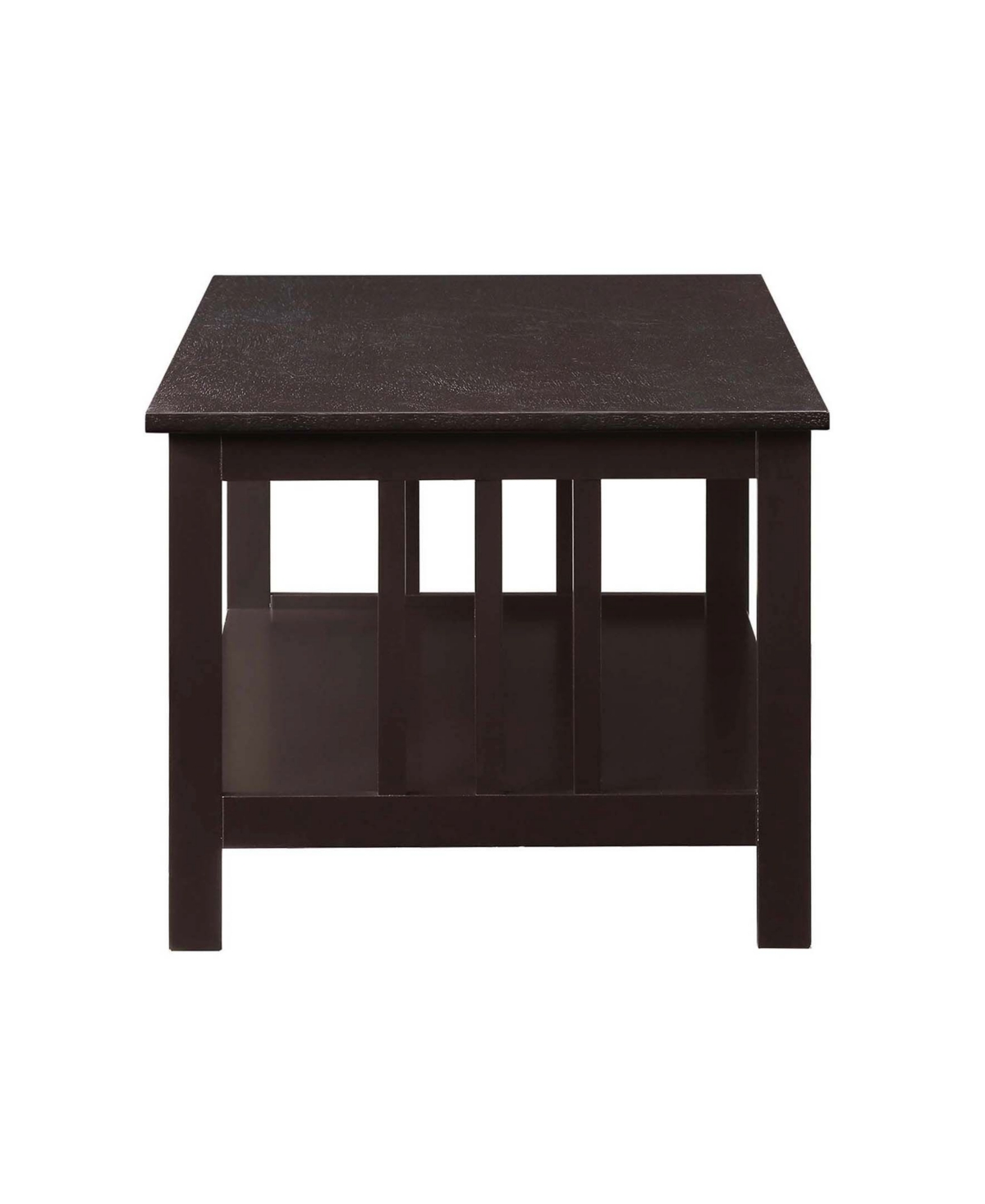 Mission Coffee Table with Shelf