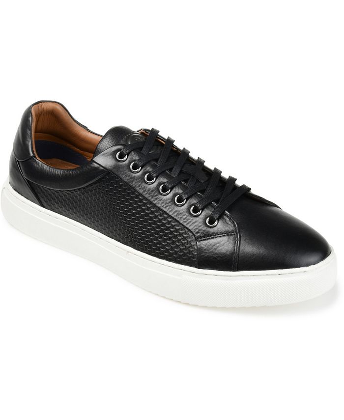 Thomas & Vine Men's Canton Embossed Leather Sneakers & Reviews - All ...