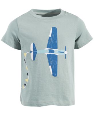 First Impressions - Baby Boy Airplane-Graphic Shirt