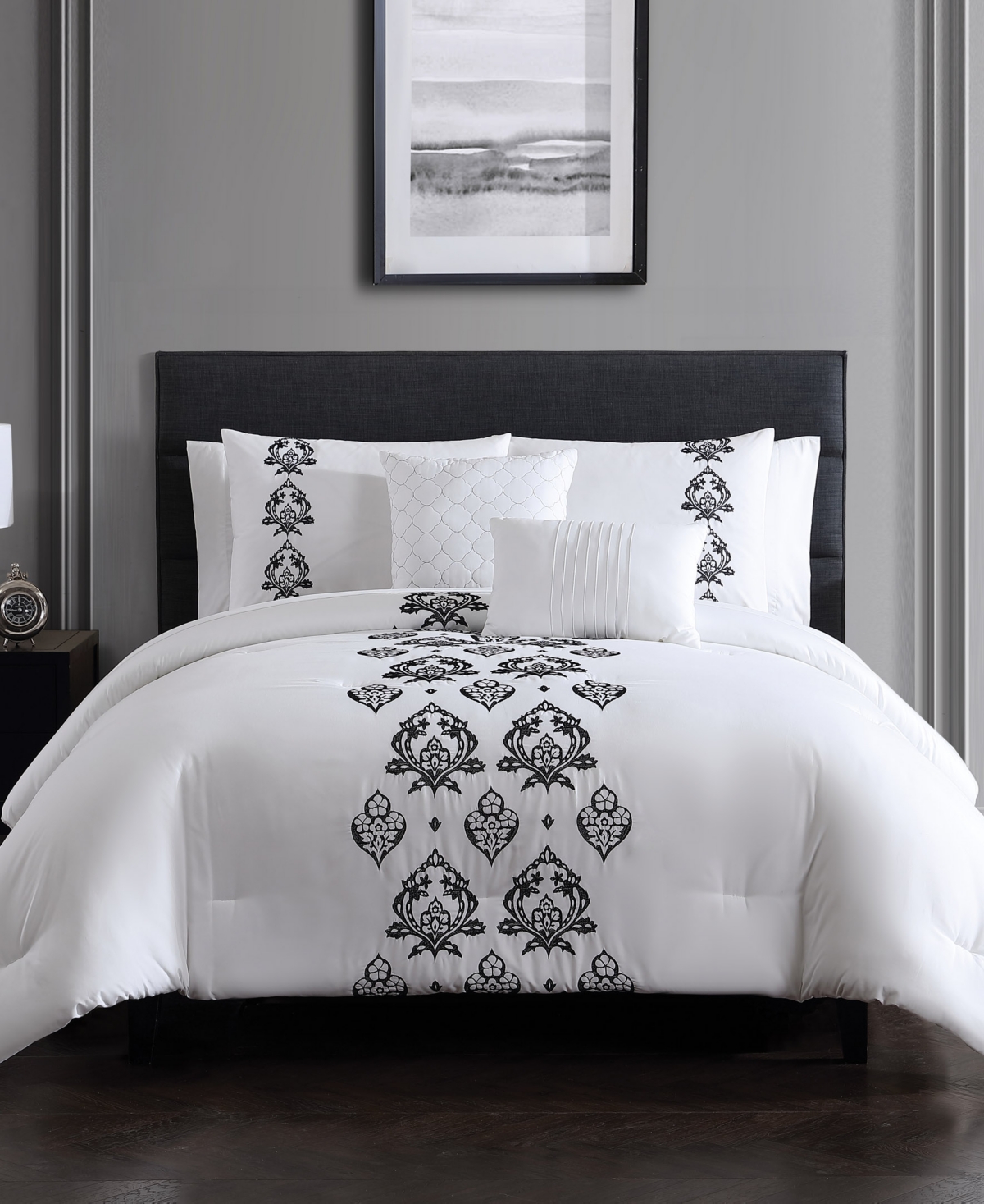 Hallmart Collectibles Calena 9-Pc. Queen Comforter Set, Created For Macy's  & Reviews - Home - Macy's