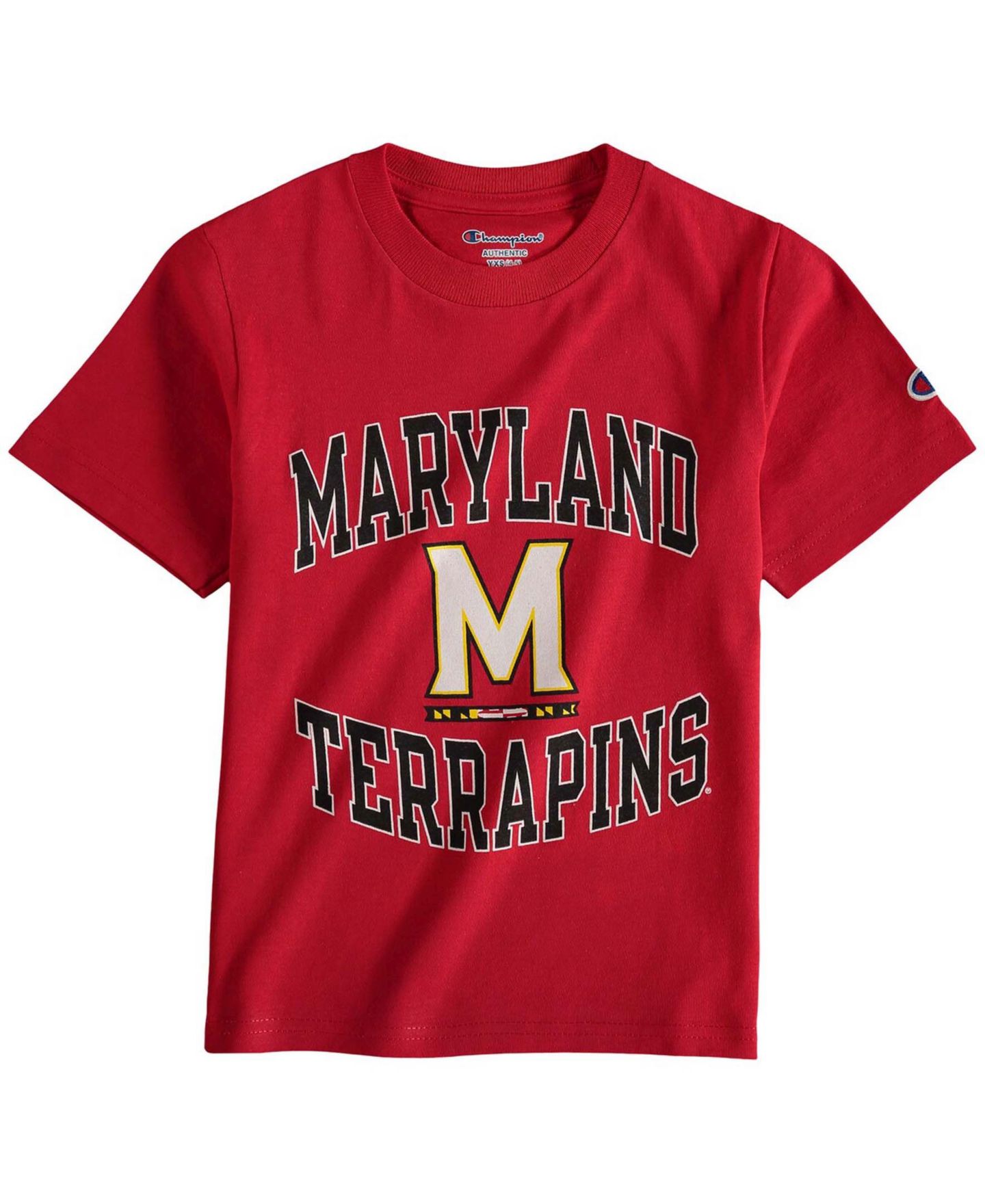 Детская футболка Champion Red Maryland Terrapins Circling Team Jersey T-shirt — фото 1