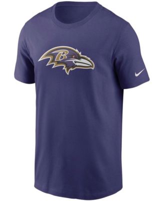 Men's Purple Baltimore Ravens Primary Logo T-shirt