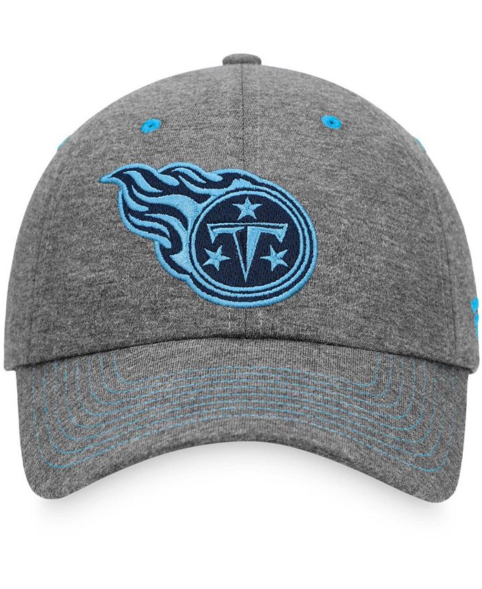 Fanatics Men's Heathered Charcoal Tennessee Titans Fleet Adjustable Hat