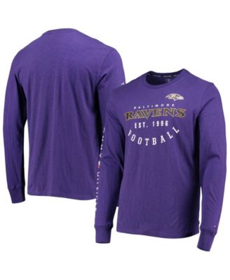 Tommy Hilfiger Men's Purple Baltimore Ravens Peter Long Sleeve T-shirt -  Macy's