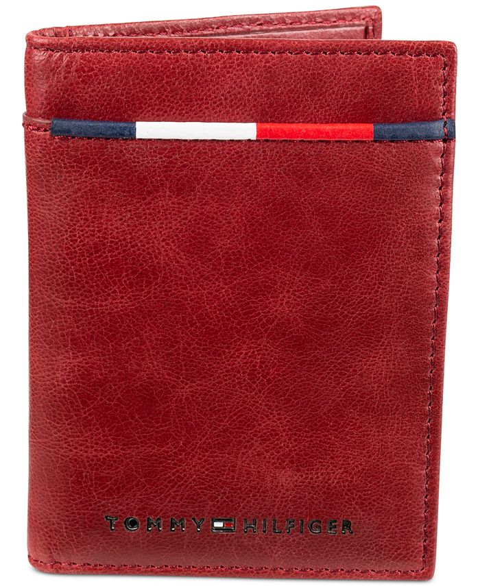 Tommy Hilfiger Men's Bifold Wallet with Magnetic Money Clip - Macy's