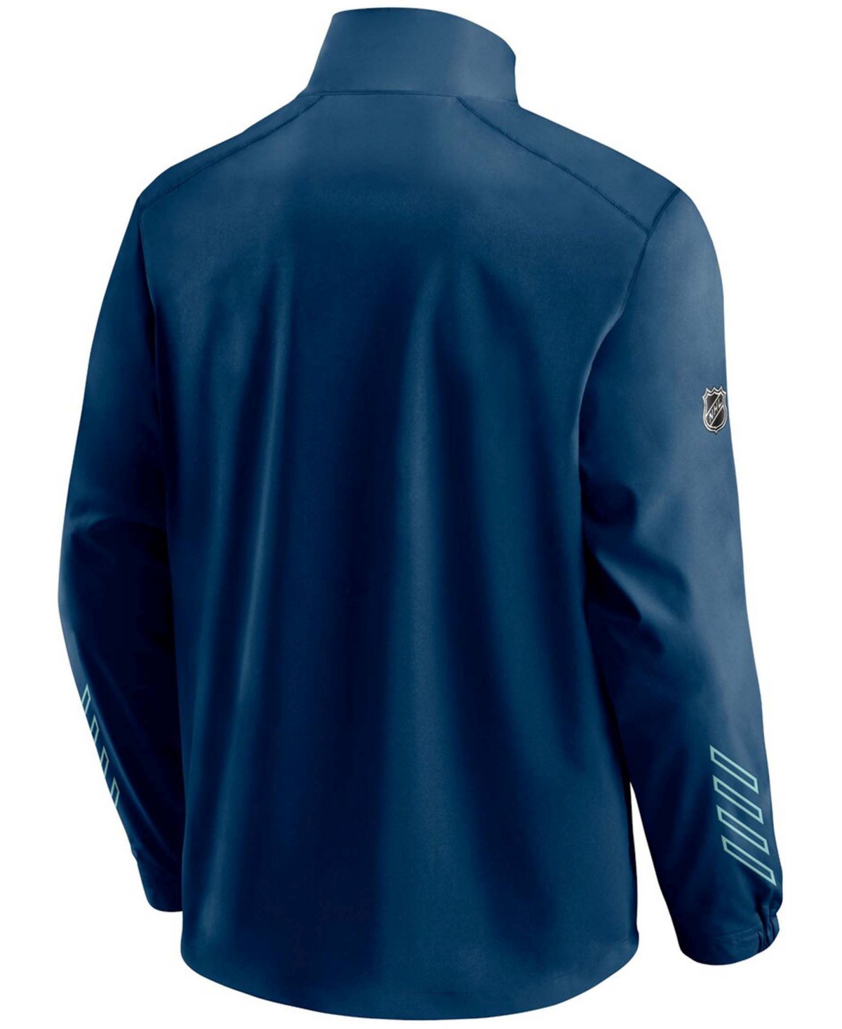 Men'sSeattle Kraken Authentic Pro Locker Room Rinkside Full-Zip Jacket - Deep Sea Blue