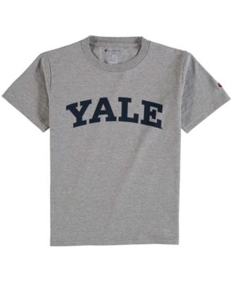 Big Boys and Girls Heathered Gray Yale Bulldogs Basic Arch T-shirt - Macy's