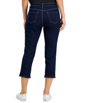 Style \u0026 Co Petite Mid-Rise Curvy Capris 