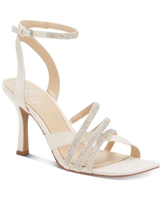 Vince Camuto Women's Brevern Rhinestone-Trim Sandals & Reviews ...