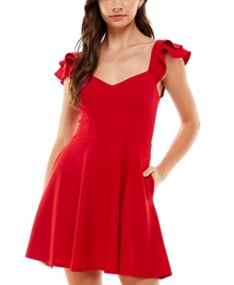 red dresses for teens