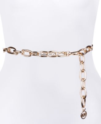 michael kors chain belts