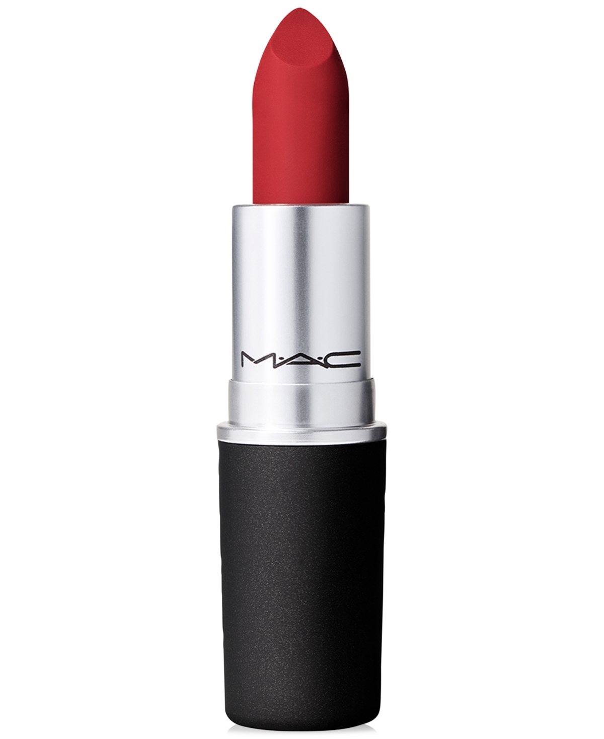 Mac Powder Kiss Lipstick In Ruby New (vivid Blue-red)