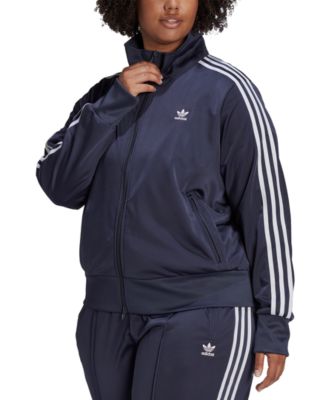 adidas women's plus size track jacket