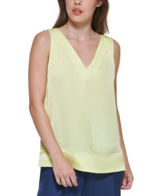 dkny linen top