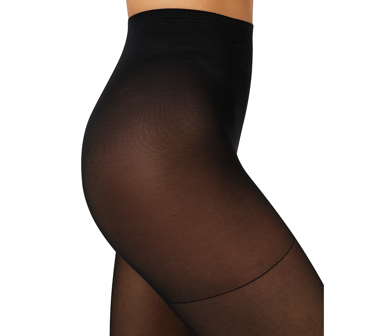 Hanes EcoSmart Seasonless Enhanced Panty Tights - Black