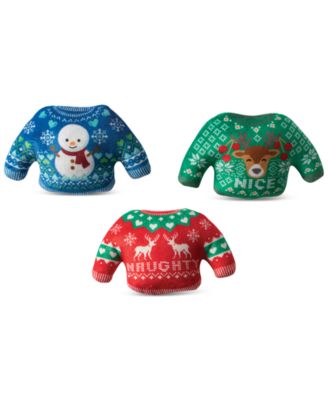 Fringe Studio - The Snuggle is Real Dog Toy Set, 3pc
