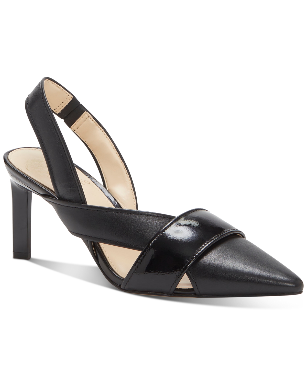 Vince Camuto Women's Luzzia Slingback Pumps Women's Shoes In Black ...