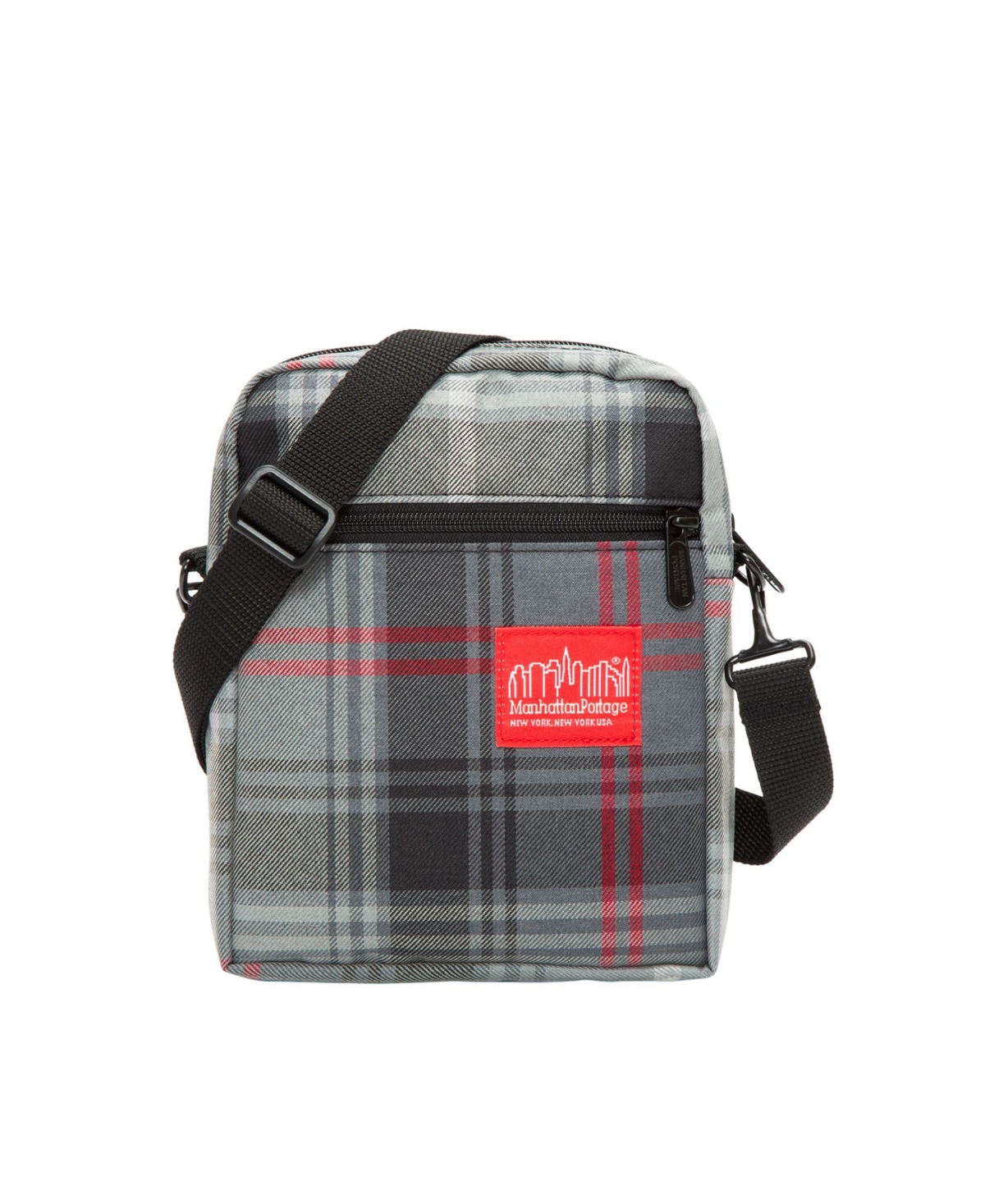 Women's Plaid City Lights Bag - Silver-Tone