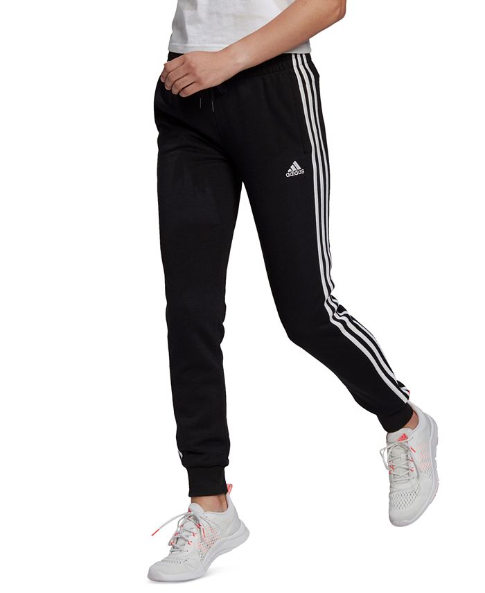 adidas Women's Essentials 3 Stripes Track Pants & Reviews - Activewear -  Women - Macy's