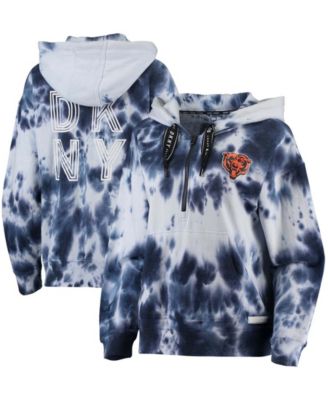 Tommy Hilfiger Navy Chicago Bears Stanley Tie-dye Pullover Hoodie