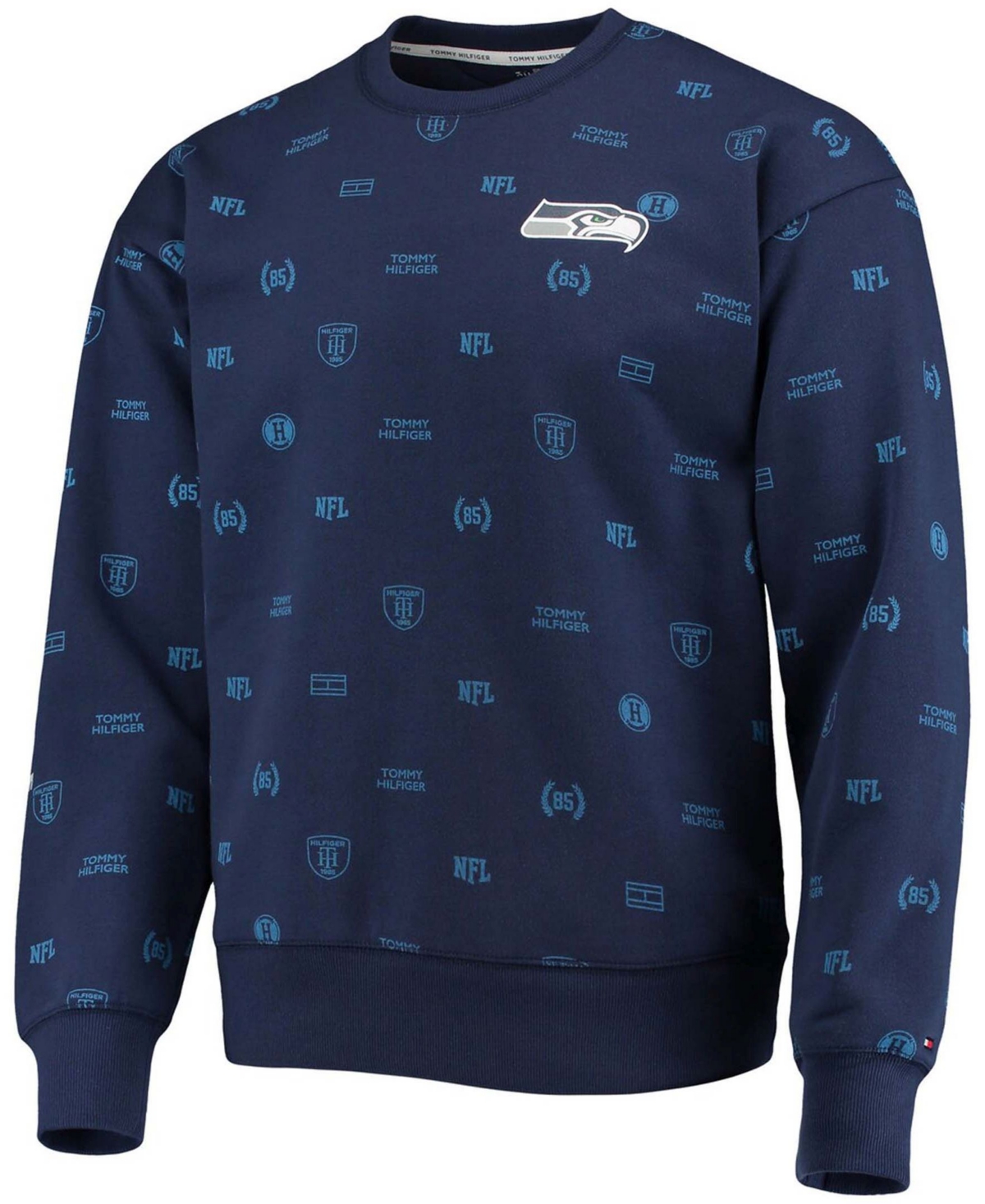 Men's CollegeSeattle Seahawks Reid Graphic Pullover Sweatshirt - Navy