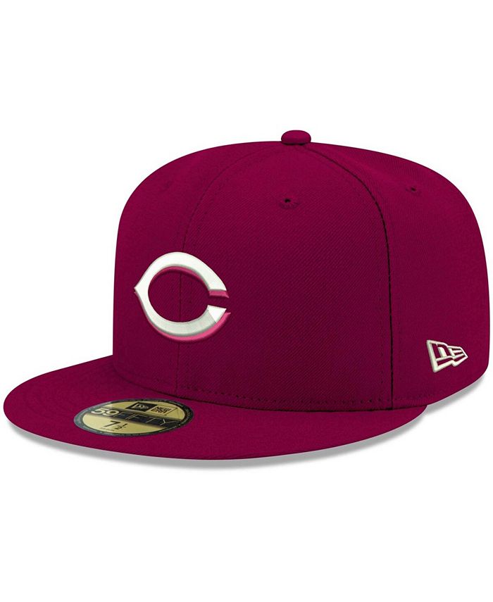 Men's Cincinnati Reds New Era Black Jersey 59FIFTY Fitted Hat