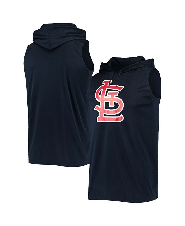 St. Louis Cardinals Stitches Team Logo Pullover Hoodie - Light Blue