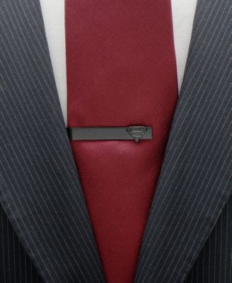 DC Comics Black Superman Tie Bar