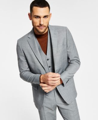 Tommy Hilfiger - Men's Modern-Fit TH Flex Stretch Solid Suit Jacket