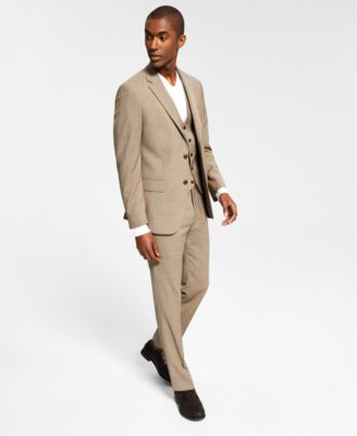 Men's Modern-Fit TH Flex Stretch Solid Suit Separates