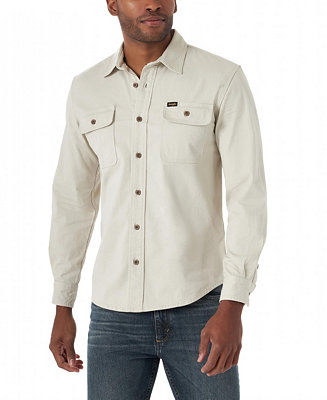 Wrangler Men's Epic Soft Twill Shirt & Reviews - Casual Button-Down Shirts  - Men - Macy's