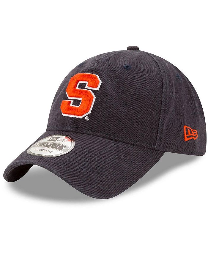 New Era Men's Navy Syracuse Orange Core 9TWENTY Adjustable Hat Macy's