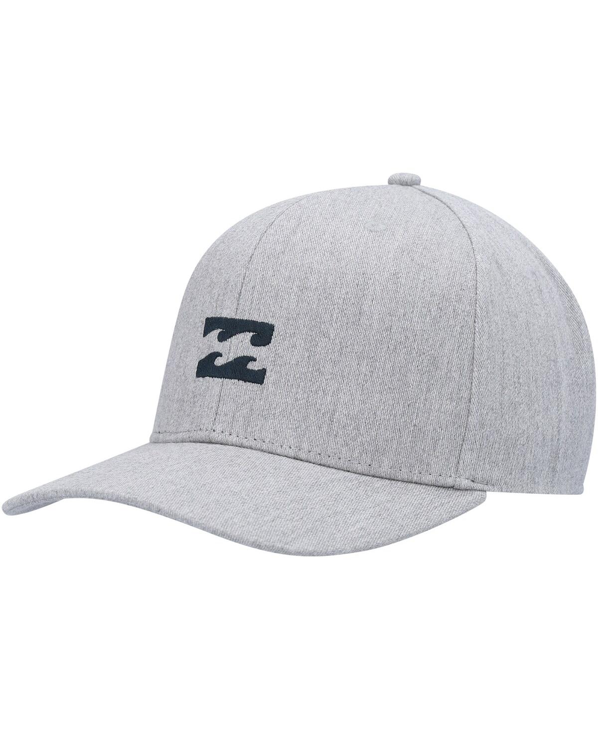Men's Gray Logo All Day Snapback Hat - Gray