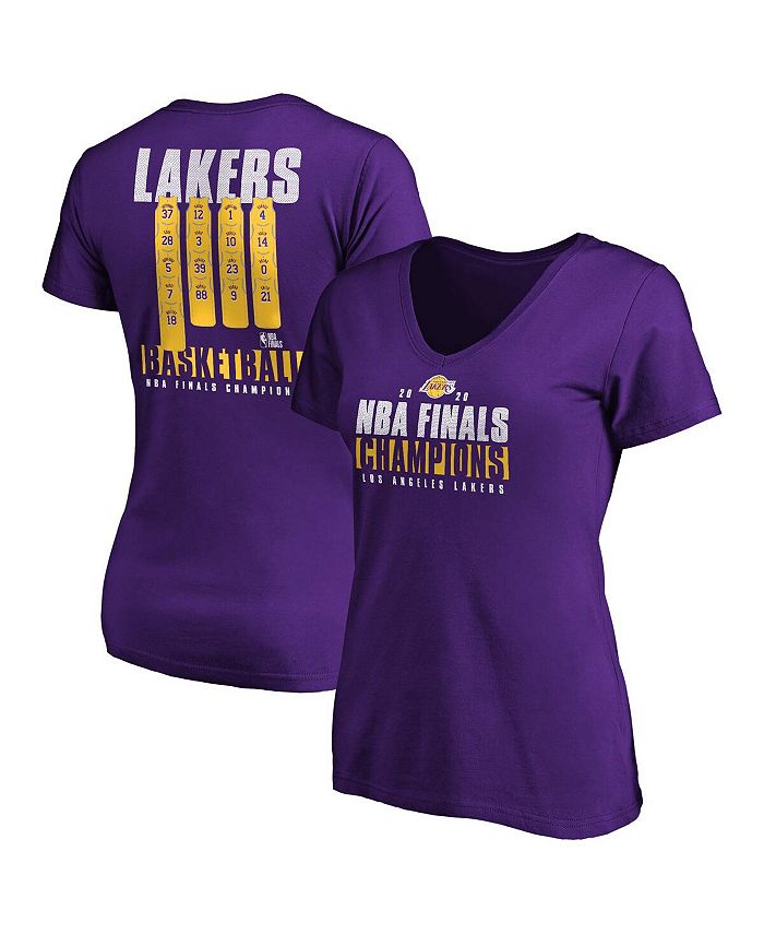 Los Angeles Lakers Fanatics Branded 2020 NBA Finals Champions Jumper T-Shirt  - Gray