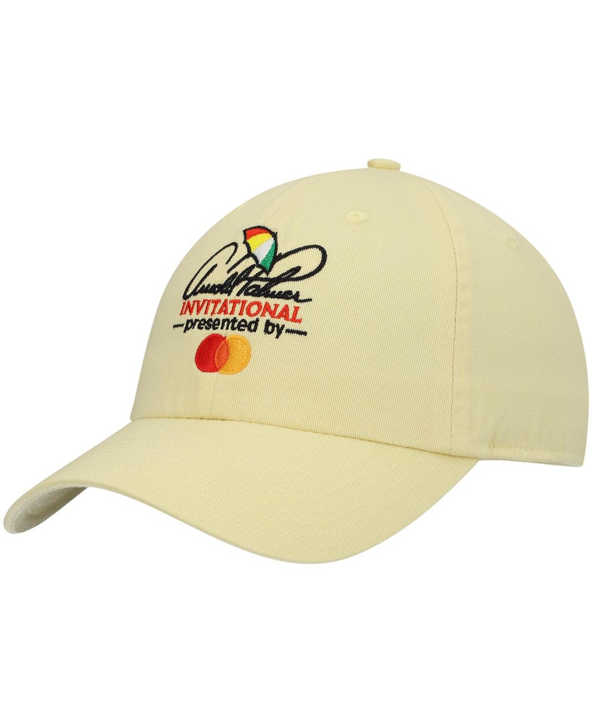 Men's Yellow Arnold Palmer Invitational Logo Adjustable Hat - Yellow