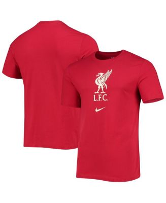 Nike Men's Red Liverpool Evergreen Crest Logo T-shirt - Macy's