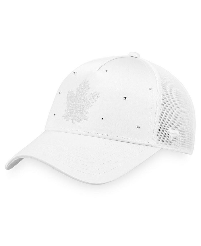 Fanatics Women's White Toronto Maple Leafs Winter Lights Trucker Snapback Hat Macy's