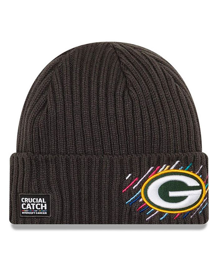 New Era Men's Charcoal Green Bay Packers 2021 NFL Crucial Catch