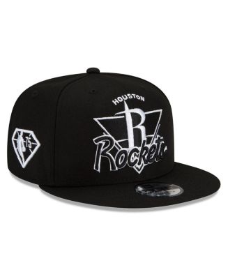 Men's Black Houston Rockets 2021 NBA Tip-Off 9FIFTY Snapback Adjustable ...