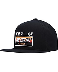 Boys Black Logo Pro Circuit Snapback Hat