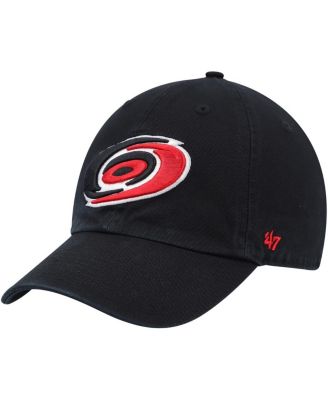 Men's Black Carolina Hurricanes Team Clean Up Adjustable Hat