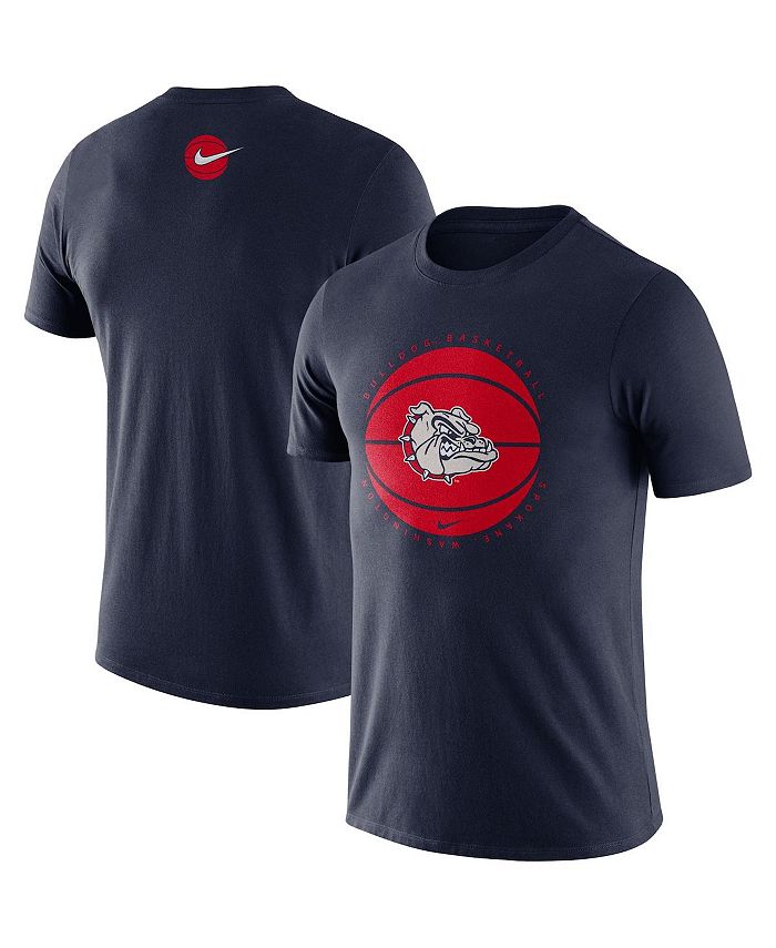 Nike Men's Navy Gonzaga Bulldogs Team Basketball Icon T-shirt - Macy's