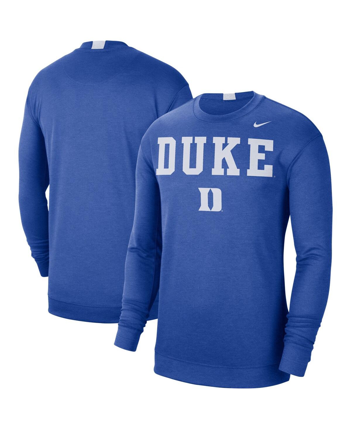 Men'sDuke Blue Devils 2021/22 Basketball Team Spotlight Performance Long Sleeve T-shirt - Royal