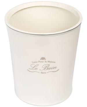 Kassatex Bath Accessories, Le Bain Trash Can Bedding