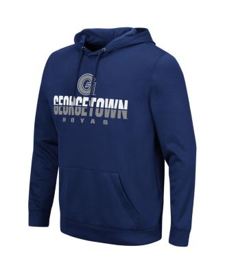 Men's Navy Georgetown Hoyas Lantern Pullover Hoodie