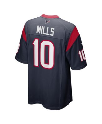 Nike Men's Davis Mills Navy Houston Texans 2021 NFL Draft Pick Player Game Jersey