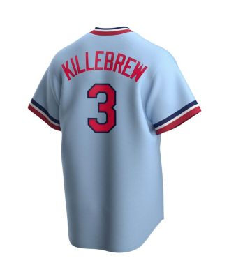 Nike Twins Men’s Jersey Light Blue Road Cooperstown Collection Harmon Killebrew