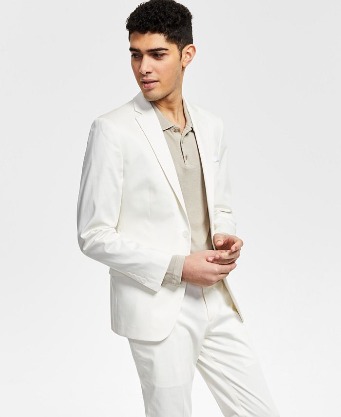 Macy's bar iii slim online fit suit
