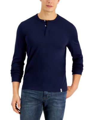 Alfani Men's Alfatech Solid Henley 