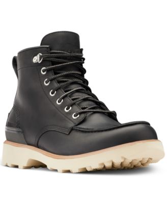 macys mens boots black